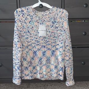 Super soft Silverflint multicolored knit sweater
